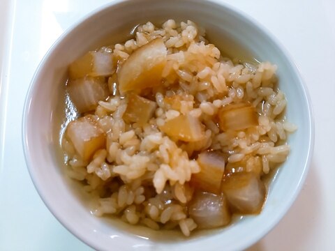 大根飯のお茶漬け